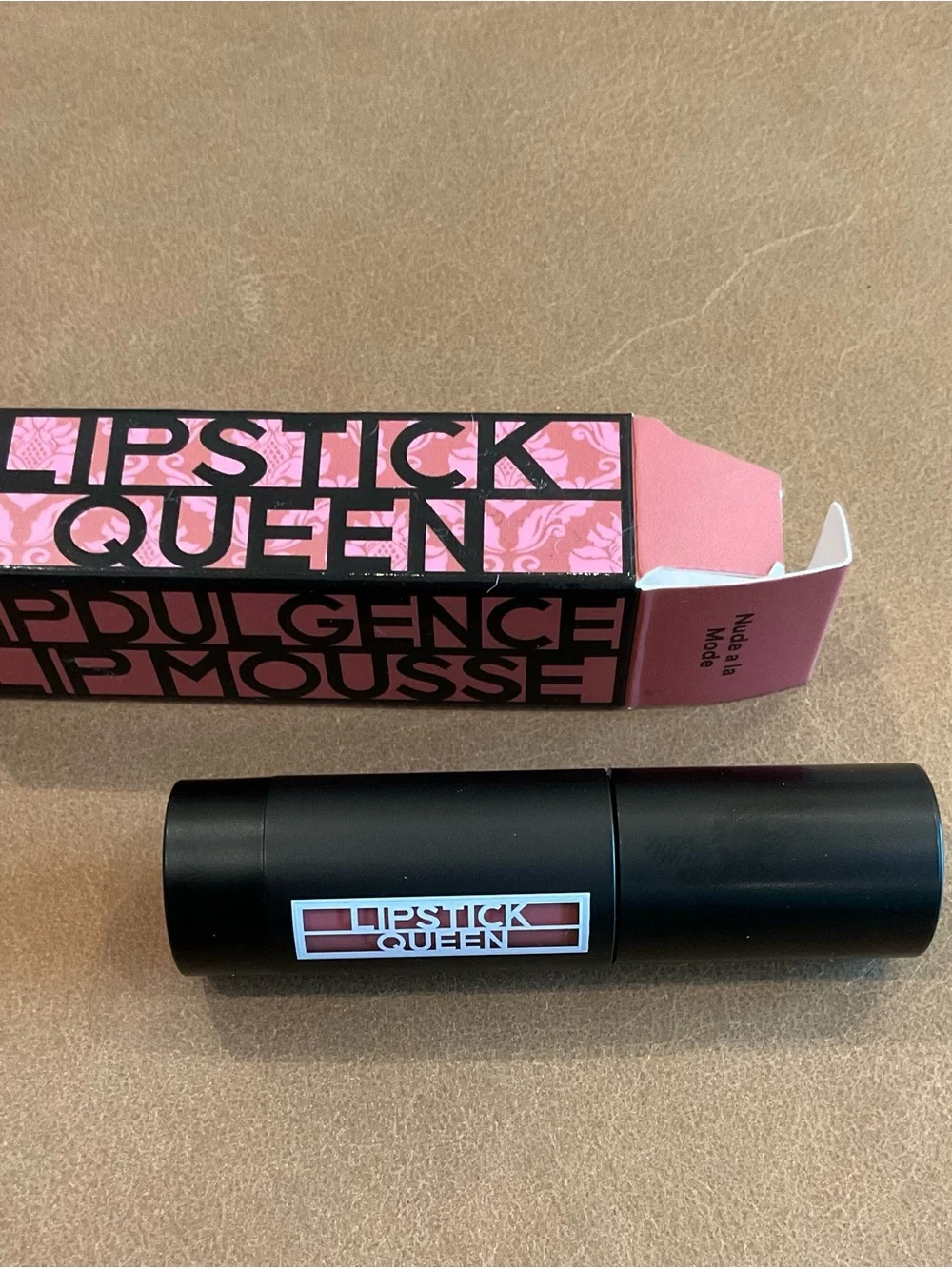 Lipstick Queen Indulgence Lip Mousse - Nude Mauve Pink-NWT